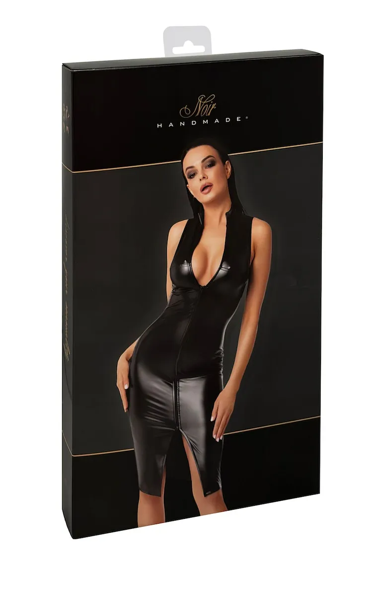 Сукня Noir Handmade F337 Powerwetlook midi dress