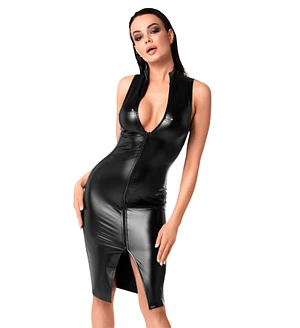 Сукня Noir Handmade F337 Powerwetlook midi dress