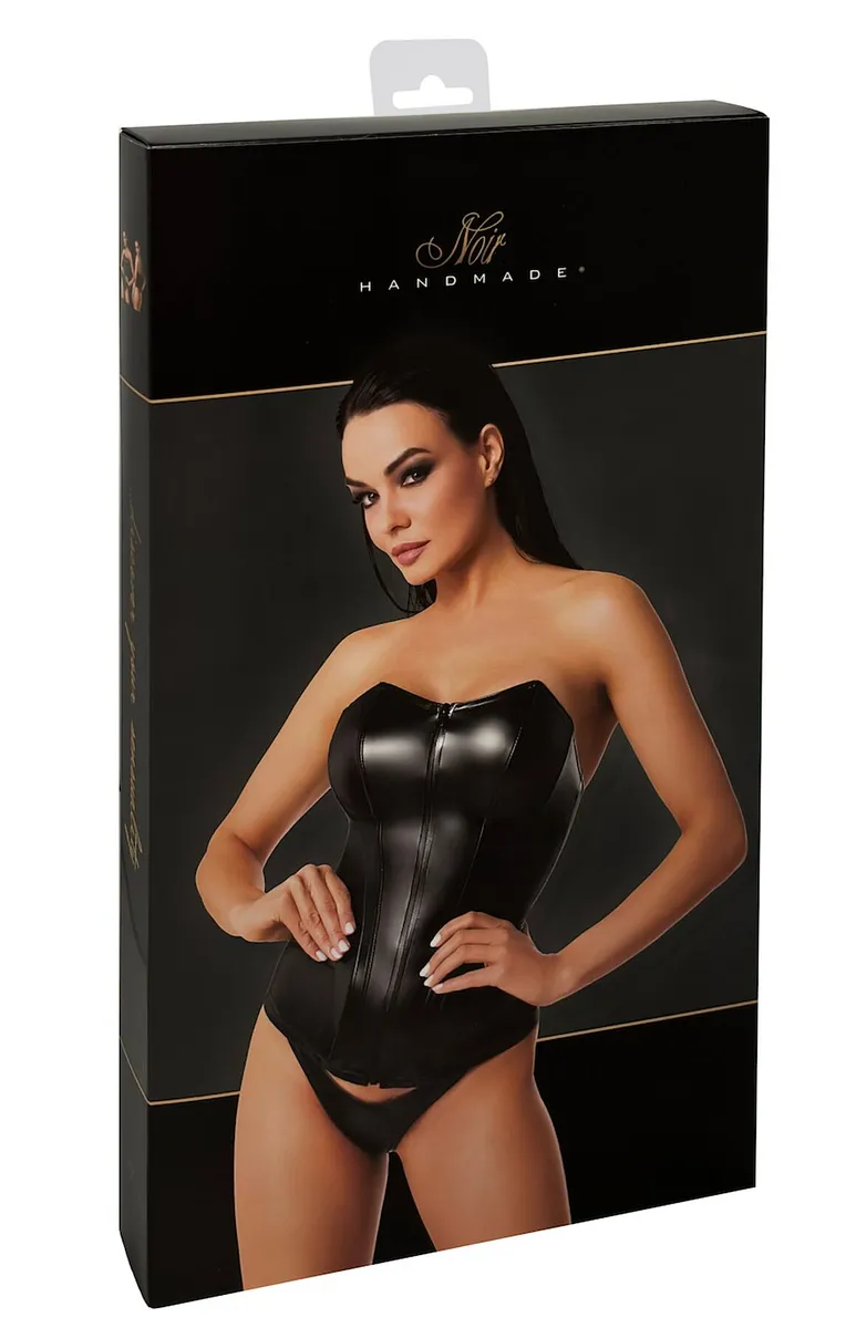 Корсет Noir Handmade F334 Powerwetlook corset
