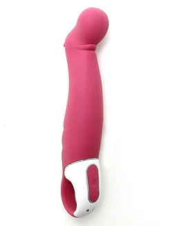 Потужний вібратор Satisfyer Vibes Petting Hippo з гнучким стовбуром, літій силікон, 12 режимів
