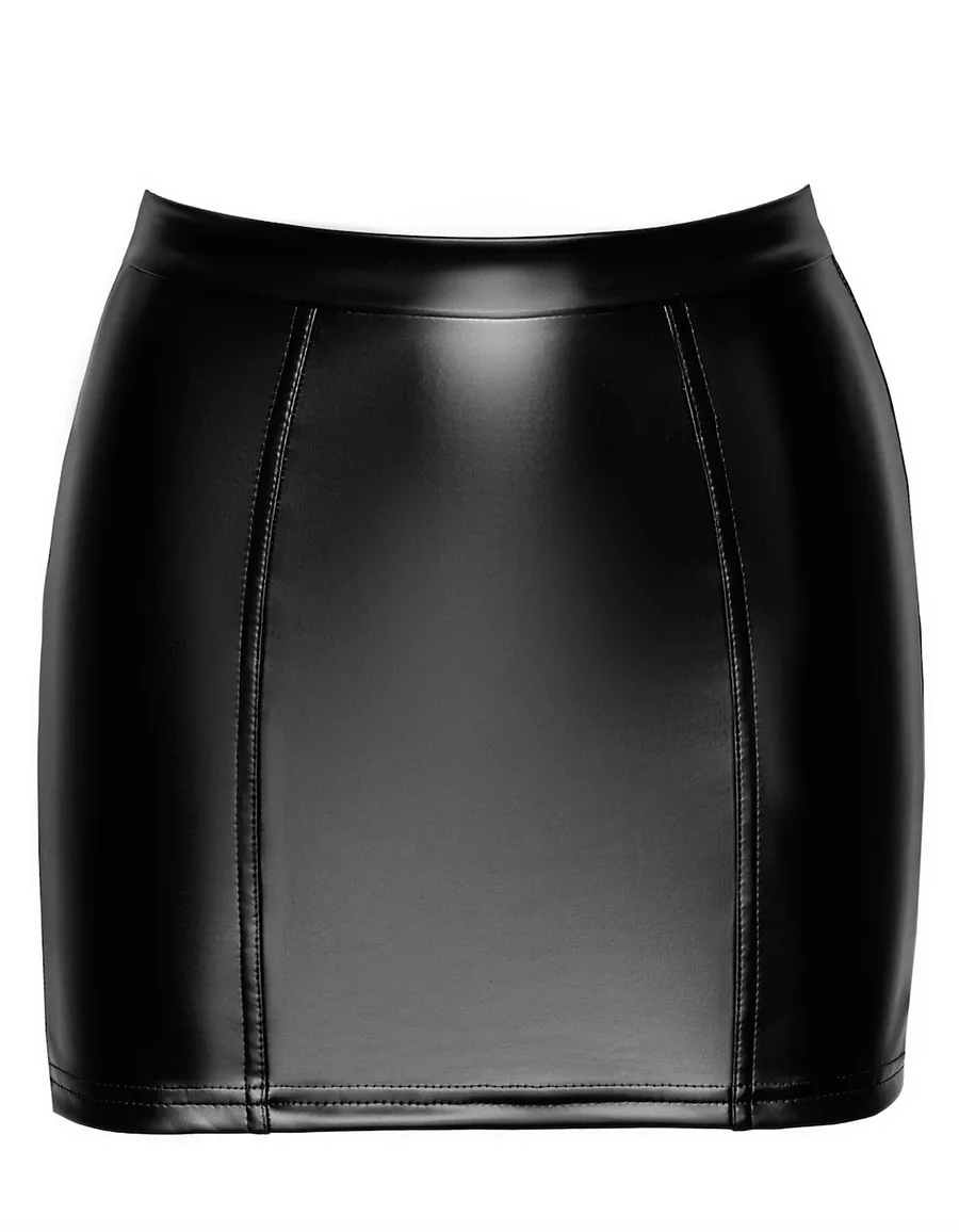 Спідниця Noir Handmade F341 Powerwetlook and lace skirt