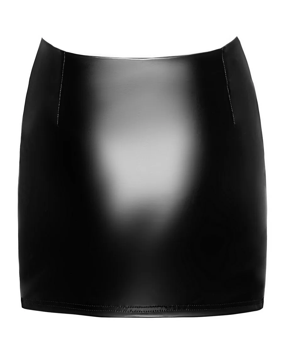 Спідниця Noir Handmade F345 Powerwetlook skirt with garter