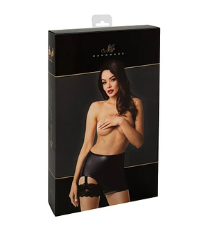 Спідниця Noir Handmade F345 Powerwetlook skirt with garter