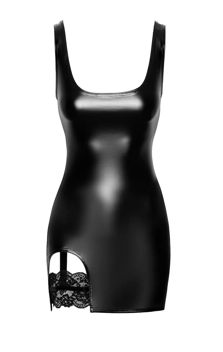 Сукня Noir Handmade F344 Powerwetlook dress with garter
