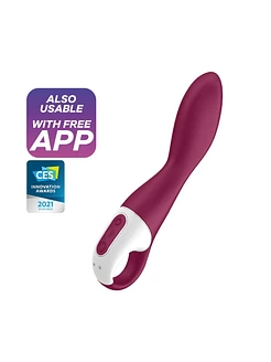 Смарт-вібратор точки G Satisfyer Heated Thrill з функцією підігріву