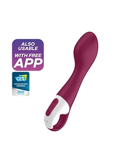 Смарт вібратор точки G Satisfyer Hot Spot з функцією підігріву