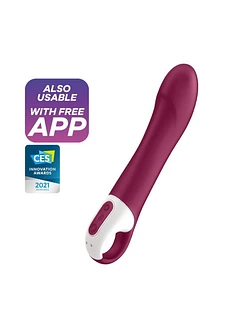 Смарт-вібратор точки G Satisfyer Big Heat з функцією підігріву
