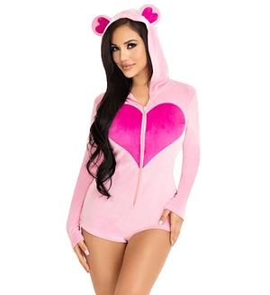 Комбінезон «Солодкий ведмедик» Leg Avenue Sweetheart Bear Velvet Romper