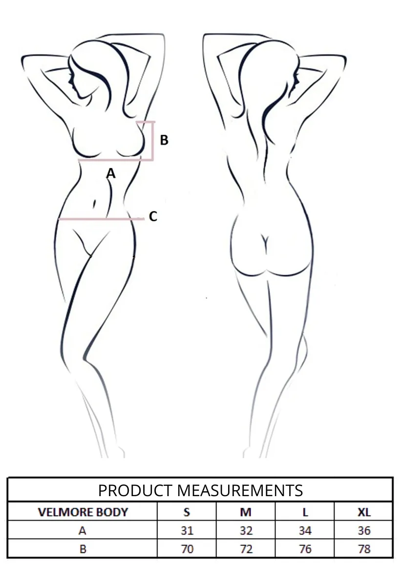 Боді Passion VELMORE BODY violet