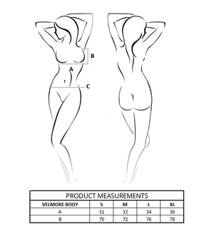 Боді Passion VELMORE BODY violet