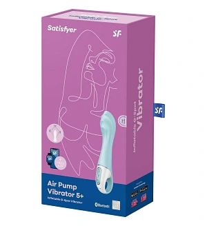 Смарт-вібратор точки G Satisfyer Air Pump Vibrator 5+, надувається