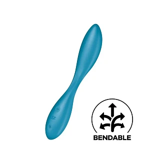 Універсальний вібратор Satisfyer G-Spot Flex 1, гнучкий стовбур із фіксацією положення