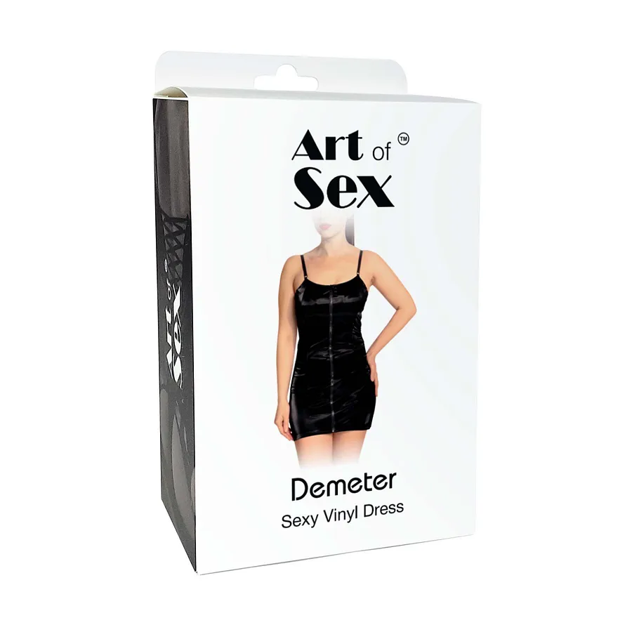 Лакована сукня Art of Sex - Demeter, колір червоний