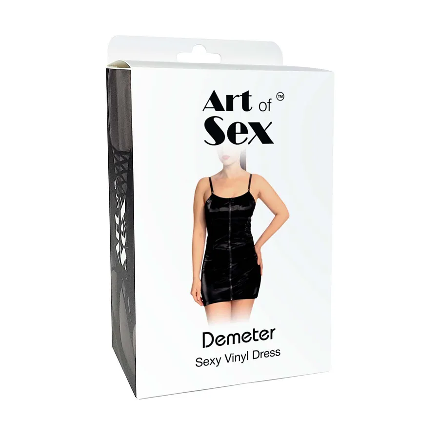 Лакована сукня Art of Sex - Demeter, колір червоний