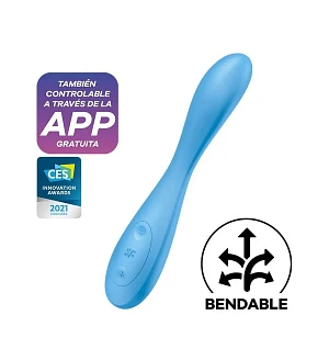 Універсальний смарт-вібратор Satisfyer G-Spot Flex 4, гнучкий стовбур із фіксацією положення