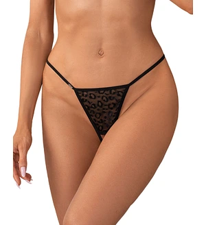 Набір трусиків з доступом Obsessive Bianca 2-pack crotchless thong