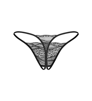 Набір трусиків з доступом Obsessive Bianca 2-pack crotchless thong