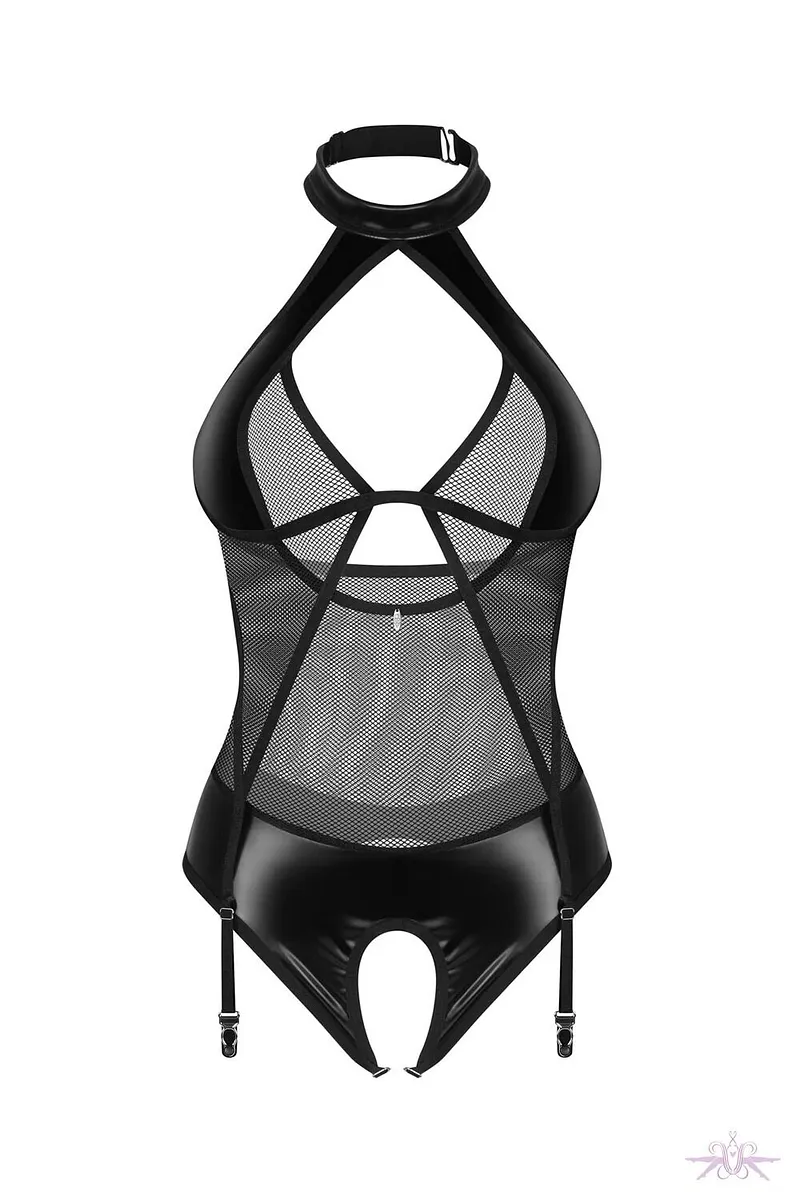 Боді Obsessive Dominna crotchless teddy
