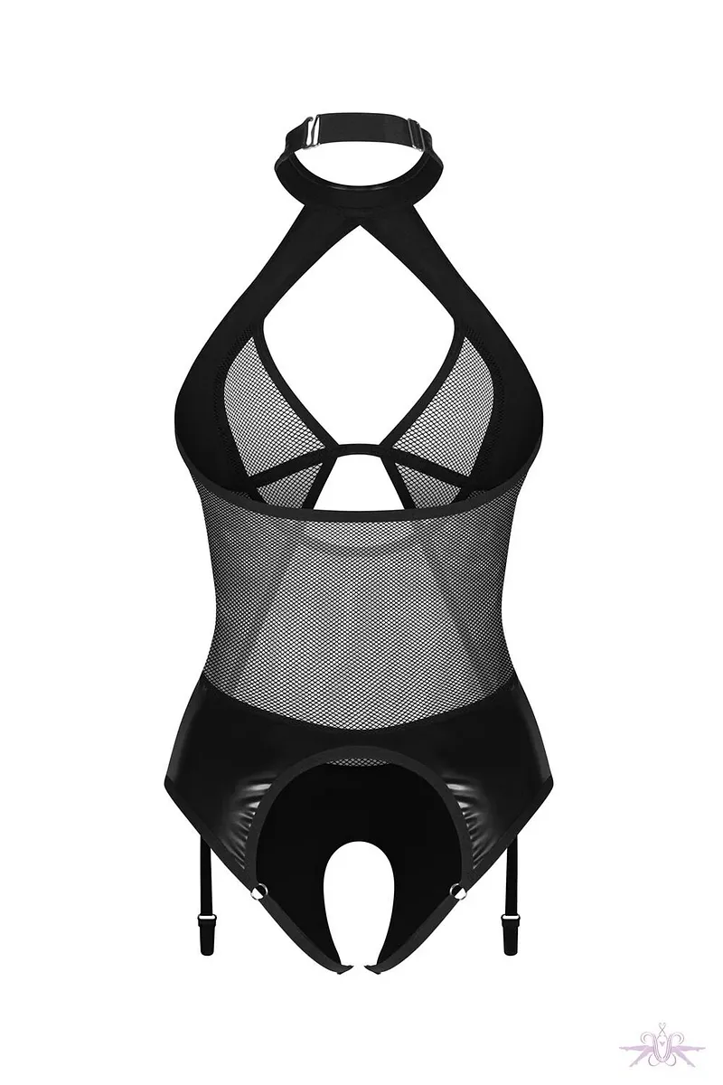 Боді Obsessive Dominna crotchless teddy