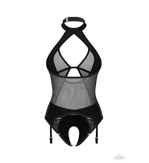 Боді Obsessive Dominna crotchless teddy