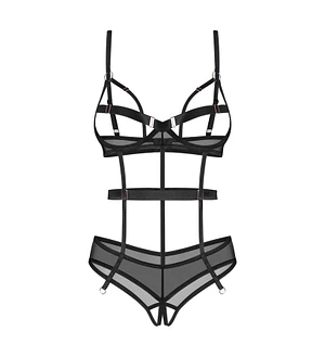 Боді Obsessive Euridia crotchless teddy