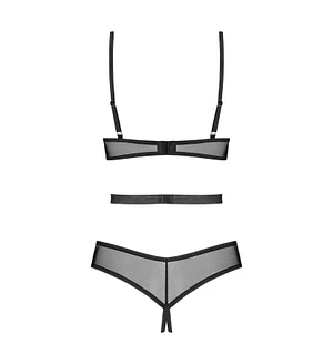 Боді Obsessive Euridia crotchless teddy
