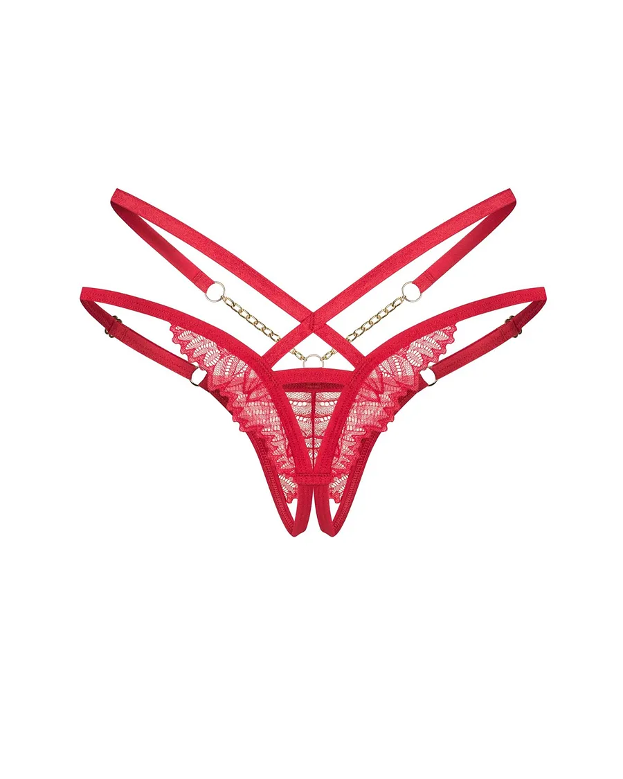 Трусики Obsessive Matildea crotchless thong