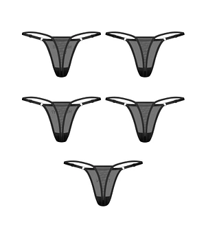 Набір трусиків Obsessive Violami 5-pack thong