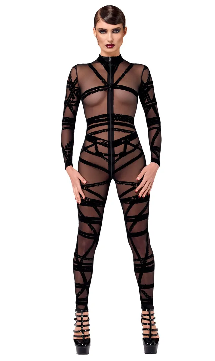 Комбінезон Noir Handmade F357 Bondesque Catsuit
