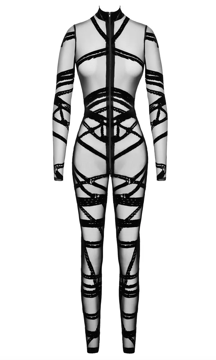 Комбінезон Noir Handmade F357 Bondesque Catsuit