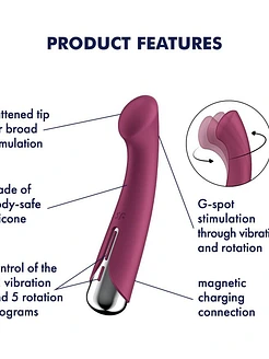 Вібратор Satisfyer Spinning G-Spot 1