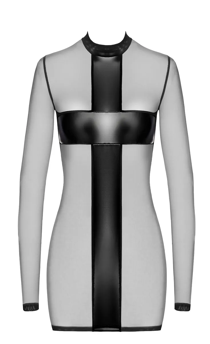 Сукня Noir Handmade F369 Crossfire Mesh & Wetlook Mini dress