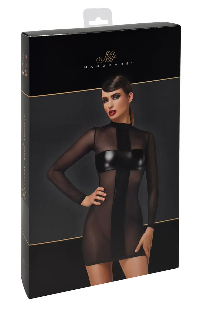 Сукня Noir Handmade F369 Crossfire Mesh & Wetlook Mini dress