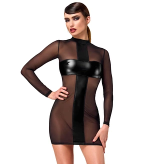 Сукня Noir Handmade F369 Crossfire Mesh & Wetlook Mini dress