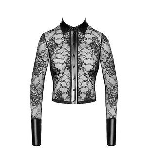 Блуза Noir Handmade F377 Noirelle Lace Button-up Shirt