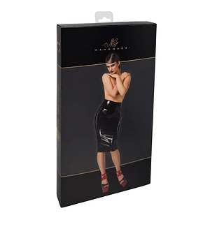 Спідниця Noir Handmade F378 Dominae Column PVC pencil skirt
