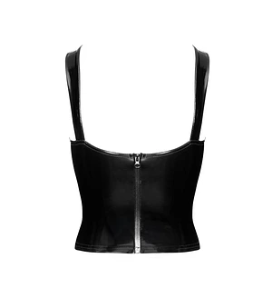 Корсет Noir Handmade F379 Dominae Frontbind PVC Corset Top