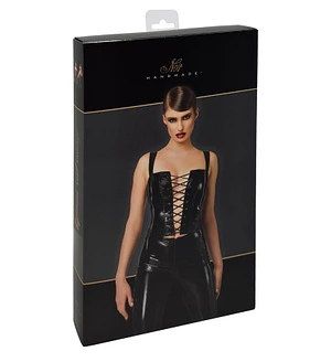 Корсет Noir Handmade F379 Dominae Frontbind PVC Corset Top