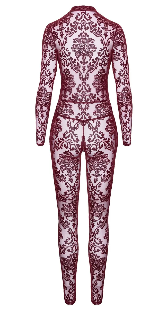 Бодістокінг Noir Handmade F382 Kink Royal Catsuit