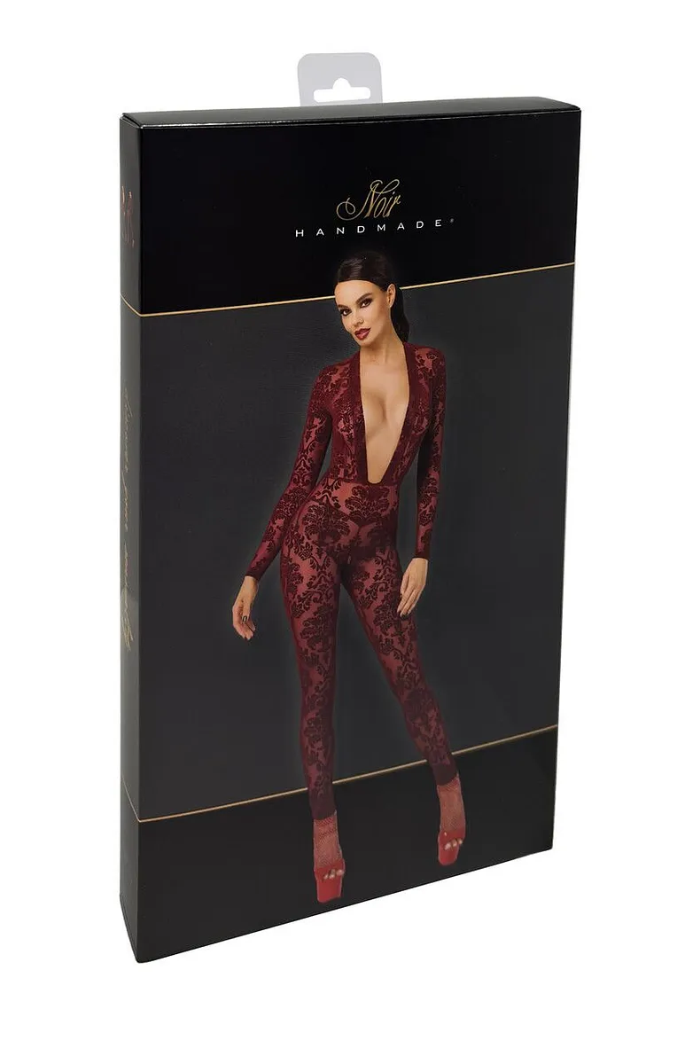 Бодістокінг Noir Handmade F382 Kink Royal Catsuit