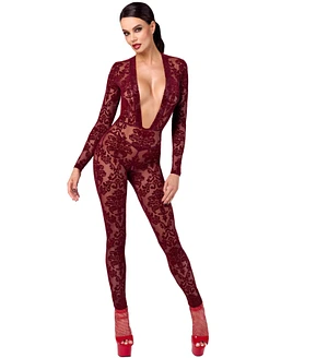 Бодістокінг Noir Handmade F382 Kink Royal Catsuit