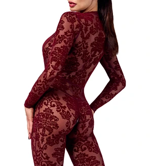 Бодістокінг Noir Handmade F382 Kink Royal Catsuit