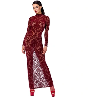 Сукня Noir Handmade F383 Kink Royal gown/long dress XS