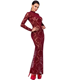 Сукня Noir Handmade F383 Kink Royal gown/long dress
