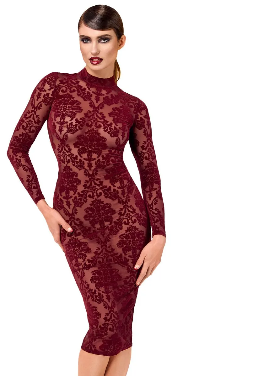 Сукня Noir Handmade F384 Kink Royal midi dress