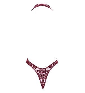Боді Noir Handmade F386 Kink Royal cascade bodysuit