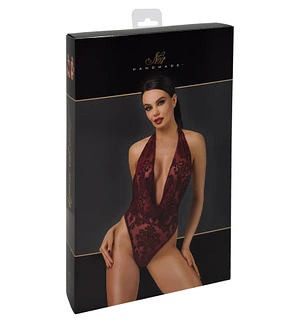 Боді Noir Handmade F386 Kink Royal cascade bodysuit