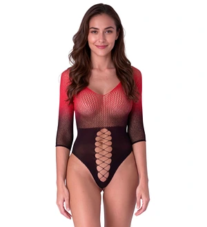 Бодістокінг Passion BS118 black/red