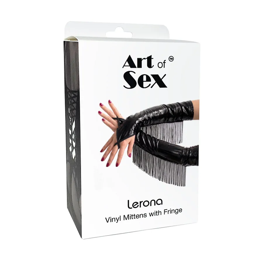 Вінілові мітенки Art of Sex - Lerona, , колір чорний
