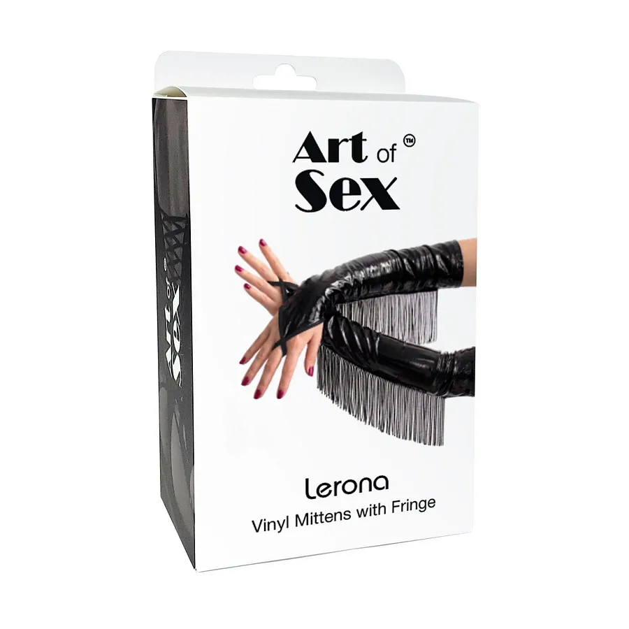 Вінілові мітенки Art of Sex - Lerona, , колір чорний